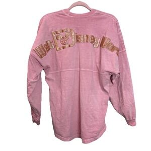 EUC Walt Disney World Spirit Jersey XS Metalic Gold‎ WDW Official Merchandise